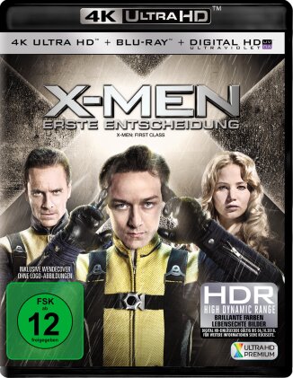 X-Men: Erste Entscheidung (+ 2D) [4K Blu-ray]