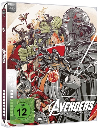 Avengers 2 - Age of Ultron (+ 2D, Mondo Steelbook) [4K Blu-ray]